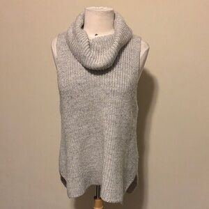 Ever New Melbourne Gray Cowl Neck Sweater Size Large